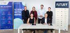 Vorne v.l.n.r.: Melissa Ott, Managing Director Futury, Prof. Dr. Michael Waidner, Gründungsdirektor des Nationalen Forschungszentrums für angewandte Cybersicherheit ATHENE; hinten v.l.n.r.: Harald Holzer, Geschäftsführer HIGHEST Innovations- & Gründungszentrum TU Darmstadt, Clara Pfeuffer, Leitung ATHENE Digital Hub Cybersecurity, Charlie Hübner, Founder and Managing Director Futury, Prof. Dr. Haya Schulmann, ATHENE Board-Mitglied